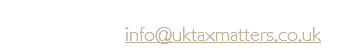 Please email your CV and a covering letter to us at info@uktaxmatters.co.uk